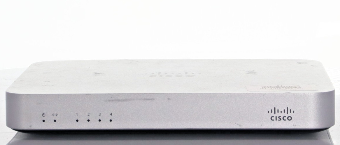 CISCO MERAKI MX60 CLOUD MANAGED SECURITY ROUTER APPLIANCE FIREWALL 600-16010
