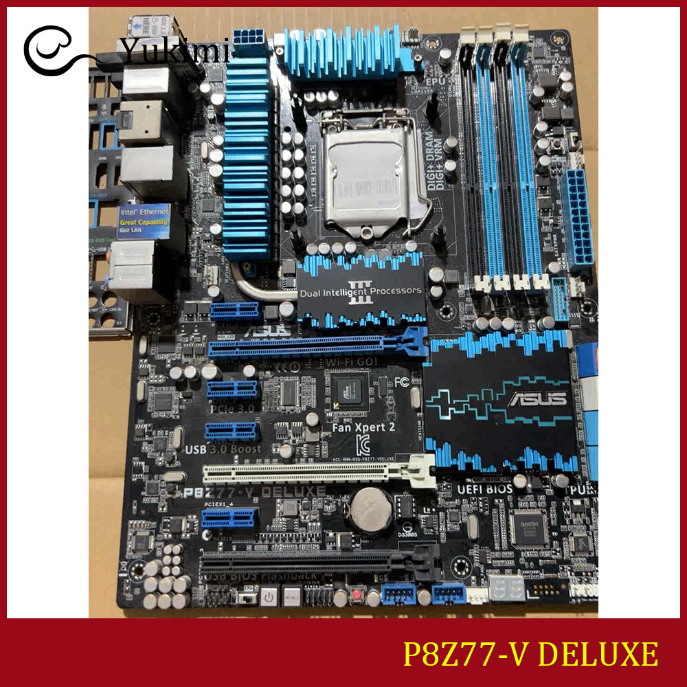 FOR ASUS P8Z77-V DELUXE LGA 1155 DDR3 32GB HDMI Display Port Motherboard