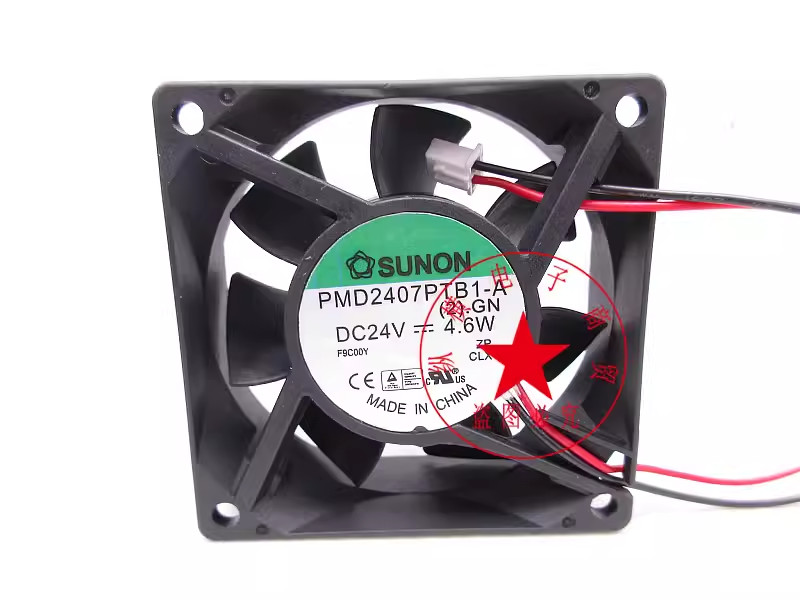 1PC SUNON PMD2407PTB1-A 24V 7CM 7025 3-wire inverter cooling fan