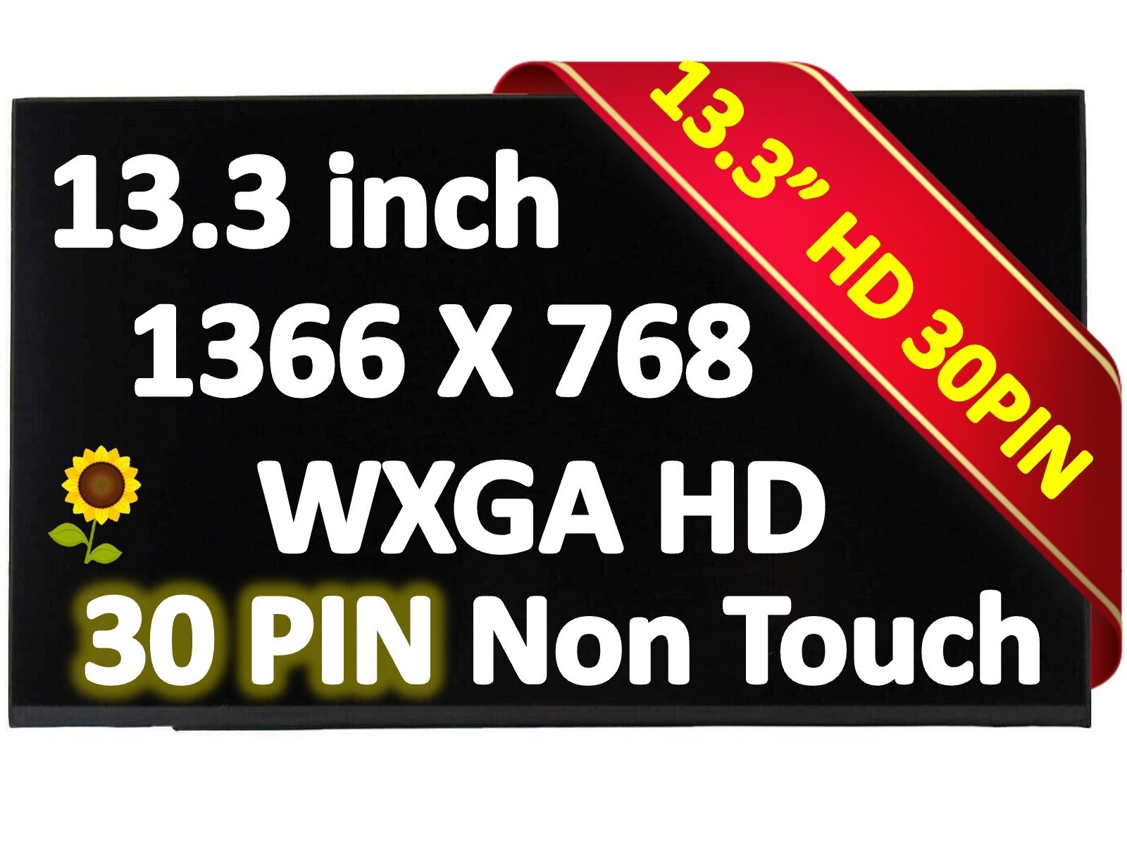 New Dell Latitude 13 3301 5300 7380 P97G B133XTN03.1 NT133WHM-N61 HD LCD Screen