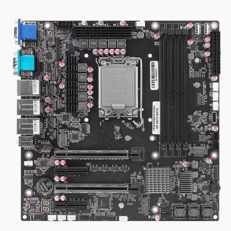 12/13/14th Gen LGA1700 CPU NAS Motherboard Q670 Intel vPro