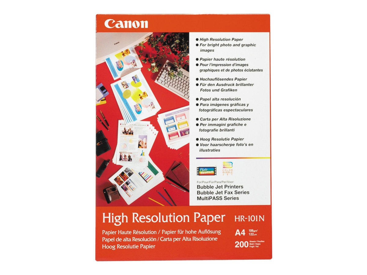 Canon HR 101 N A 3, 100 Sheets Photo Paper 106g Printer Paper 1033A005
