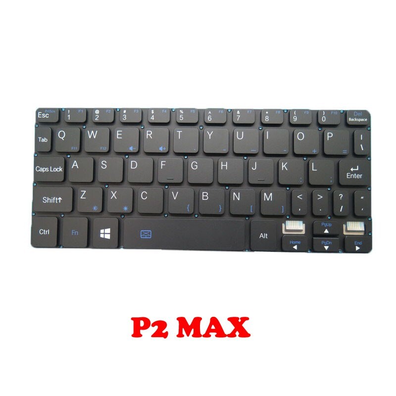 Laptop Keyboard Mini UMPC For GPD P2 MAX Pocket 2 MAX United States US NO Frame