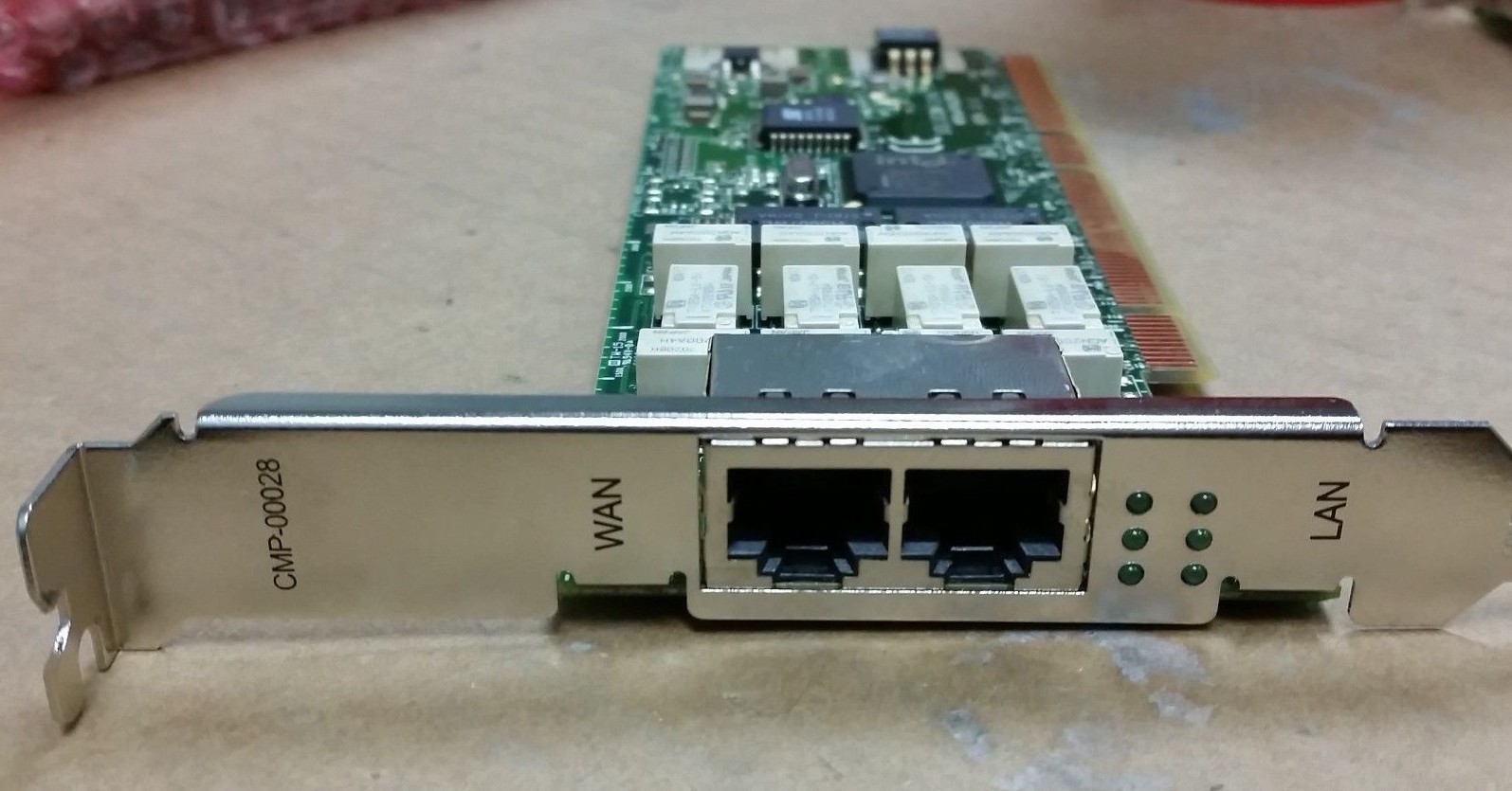 Riverbed Dual Port Copper GIG-E Bypass PCI-X Server Adapter CMP-00028 0MW353 