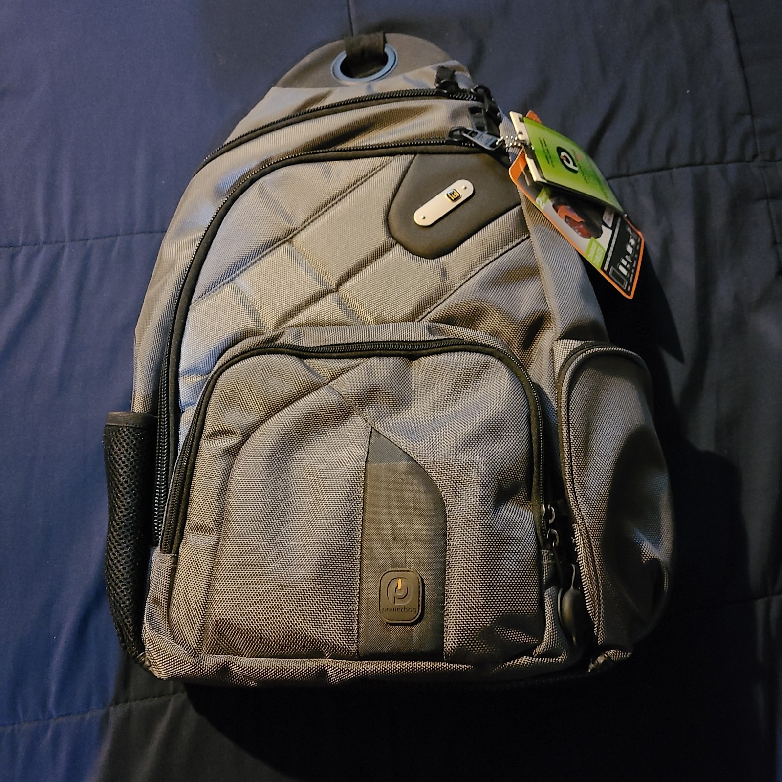 FUL Powerbag Bag Backpack w/Built In Battery Pack Charging On The Go NWT