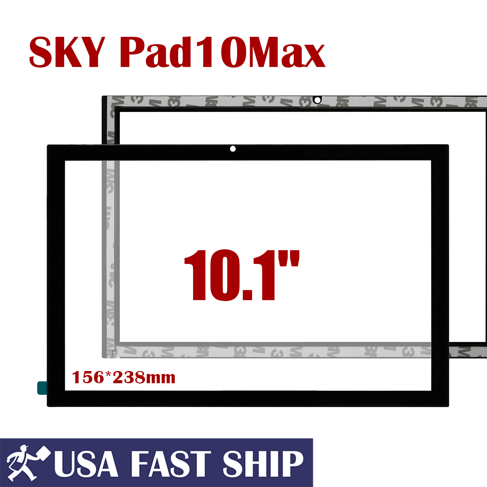 Digitizer Touch Screen Panel Glass For Sky Devices Pad 10 MAX Tablet 10.1 inch