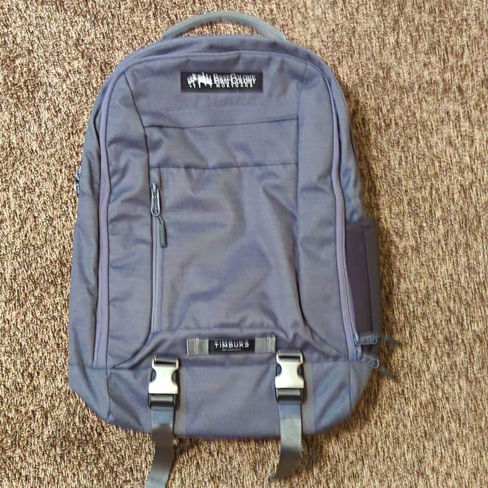 Timbuk2 The Authority Pack 15" Laptop Backpack Nylon Gray Padded
