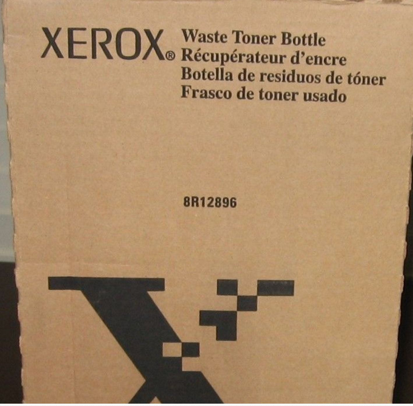 LOT of 10 GENUINE XEROX WASTE TONER BOTTLE 8R12896 NIB NEW SEALED