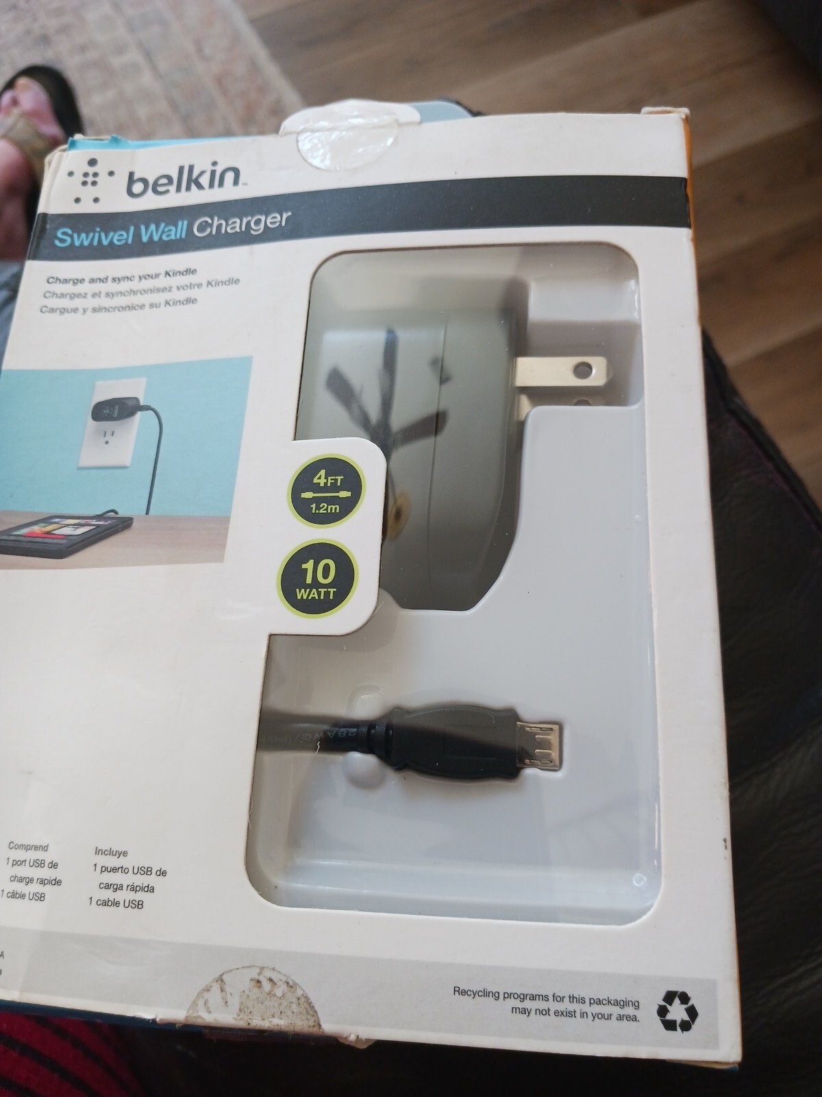 Belkin Swivel Wall Charger For All Kindle Devices