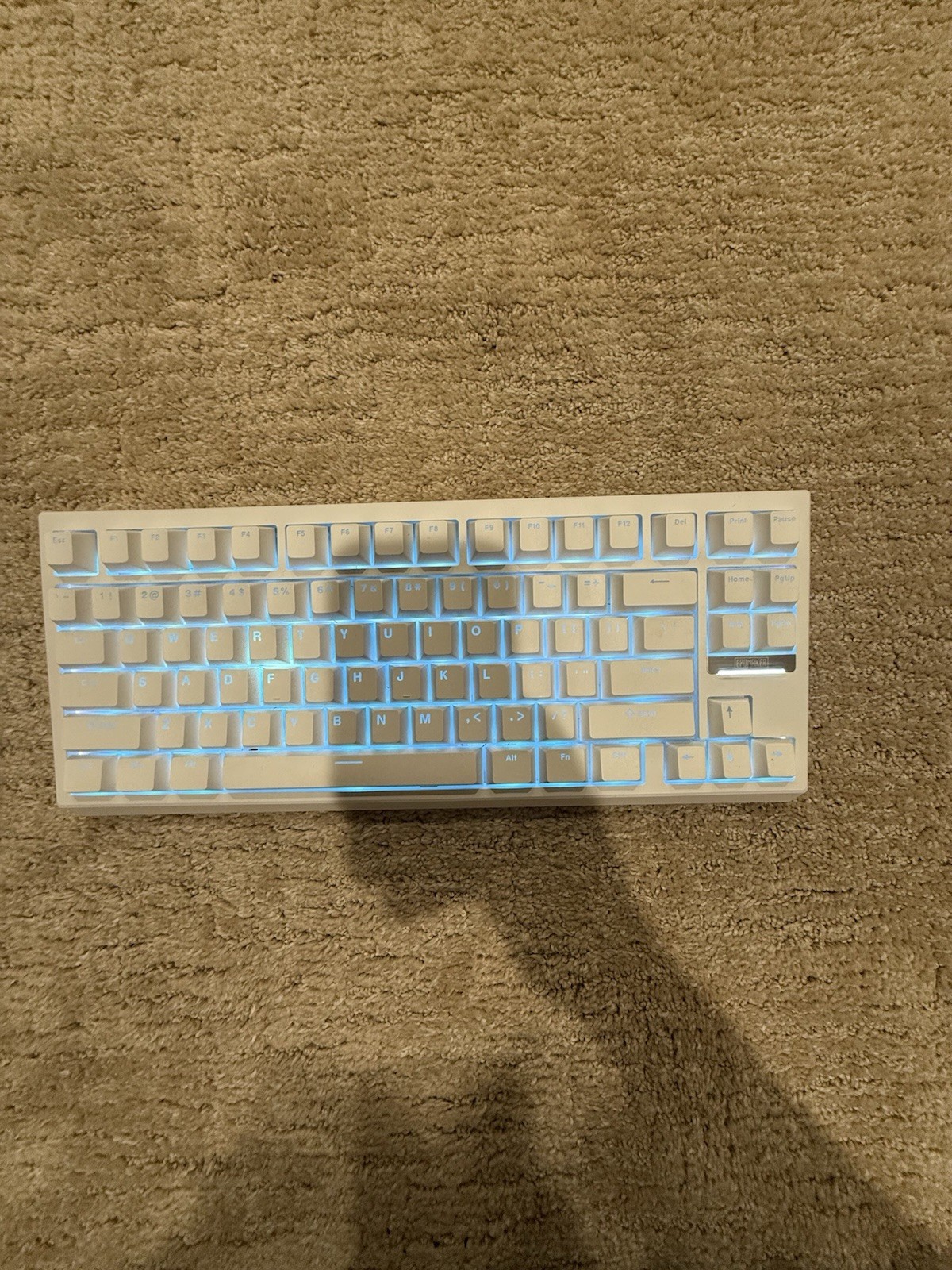 Epomaker G84 White Creamy Sounding Keyboard (no Cable Or Box Included)