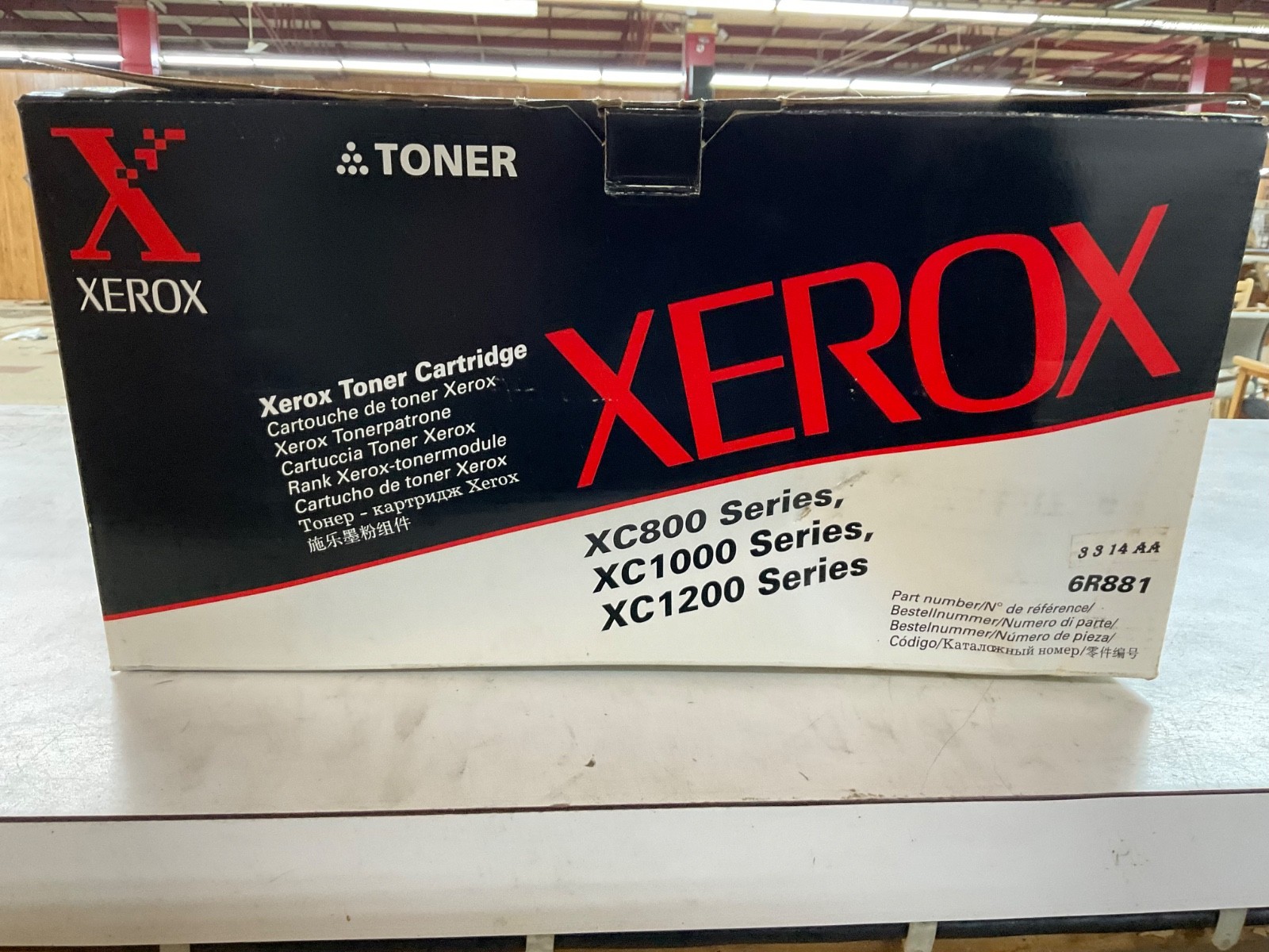 NEW Genuine Xerox 6R881 Black Print Toner Cartridge Series XC800/XC1000/XC1200