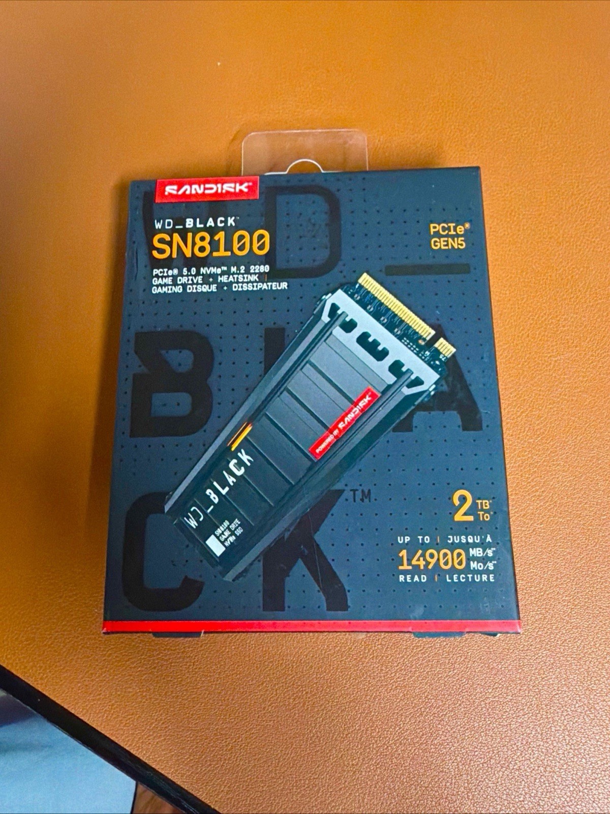 Sandisk WD Black SN 8100 2TB - Super Clean 10/10 Conditon 