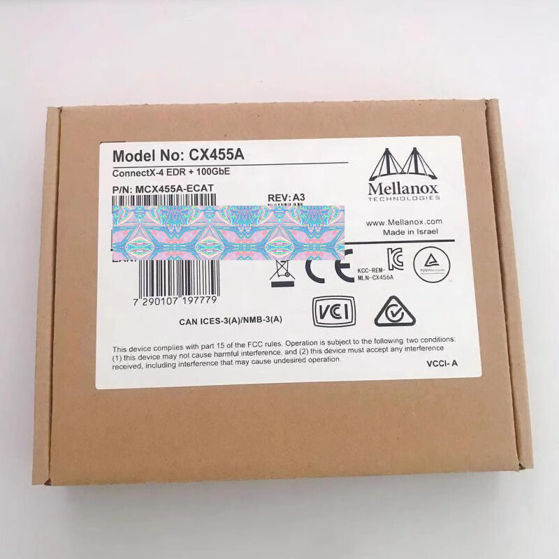 1PC Mellanox MCX455A-ECAT ConnectX-4 VPI EDR IB 100GbE 1-Port Network Card