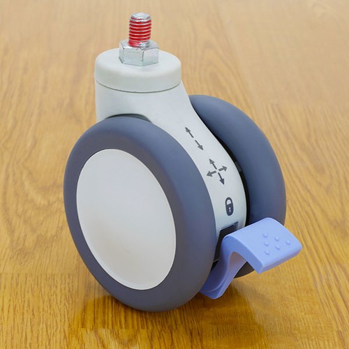 Ergotron-New-98-069 _ ERGOTRON SV THREE FUNCTIONS TRACKING CASTER   WH