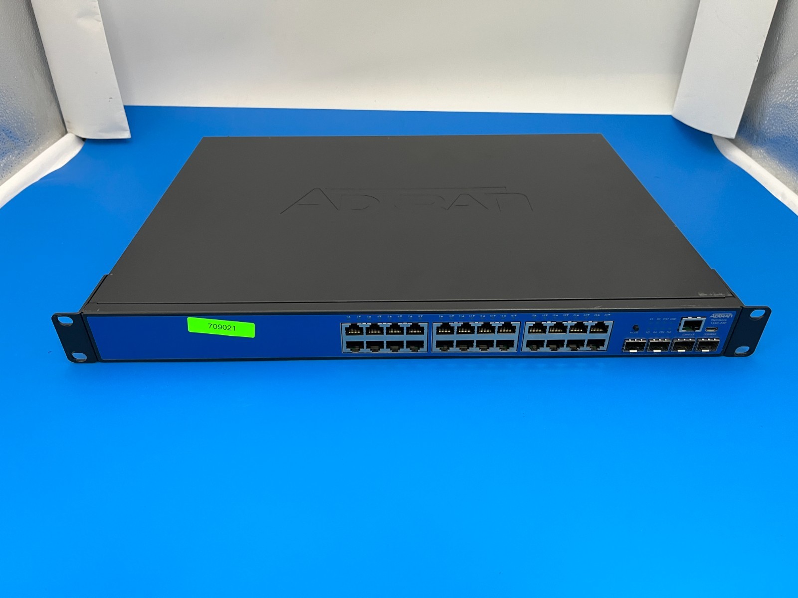 ADTRAN NETVANTA 1550-24P ( 17101524PF1) 48-PORT POE+ RM LOT OF 2