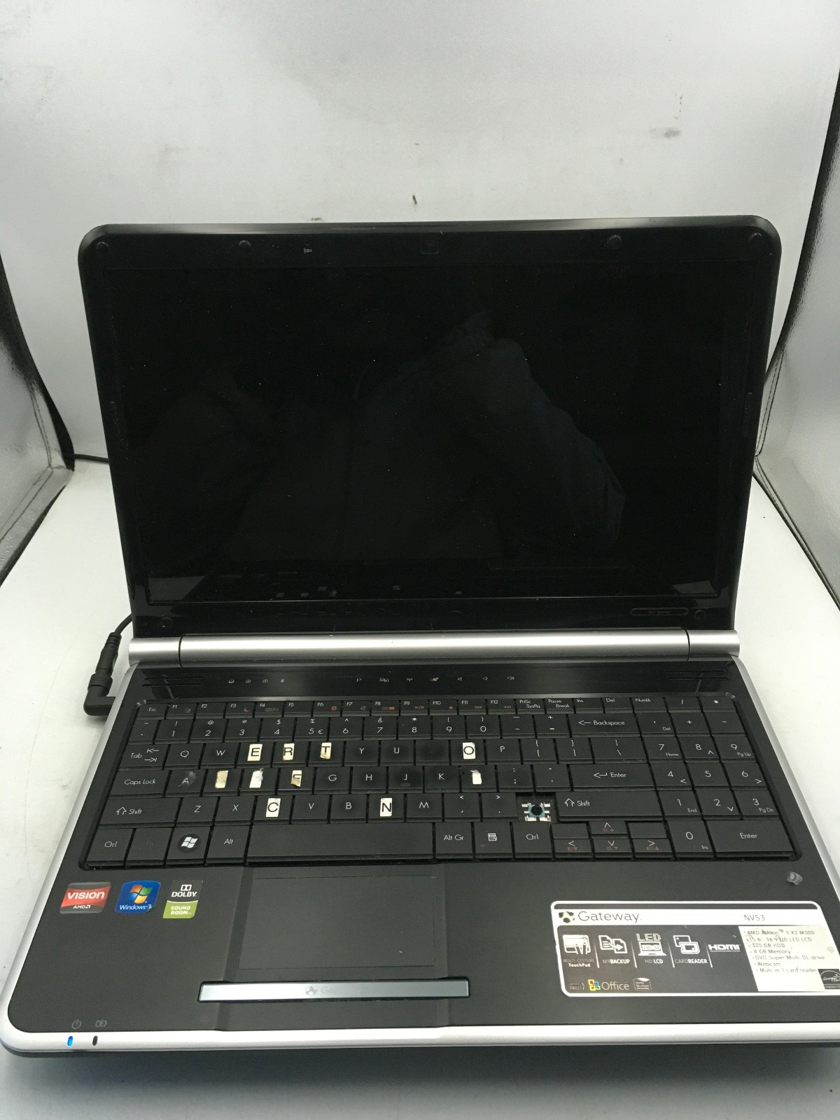GATEWAY MS2285 - FOR PARTS/REPAIR - AMD ATHLON X2 M300 - NO RAM - READ DESC - BB