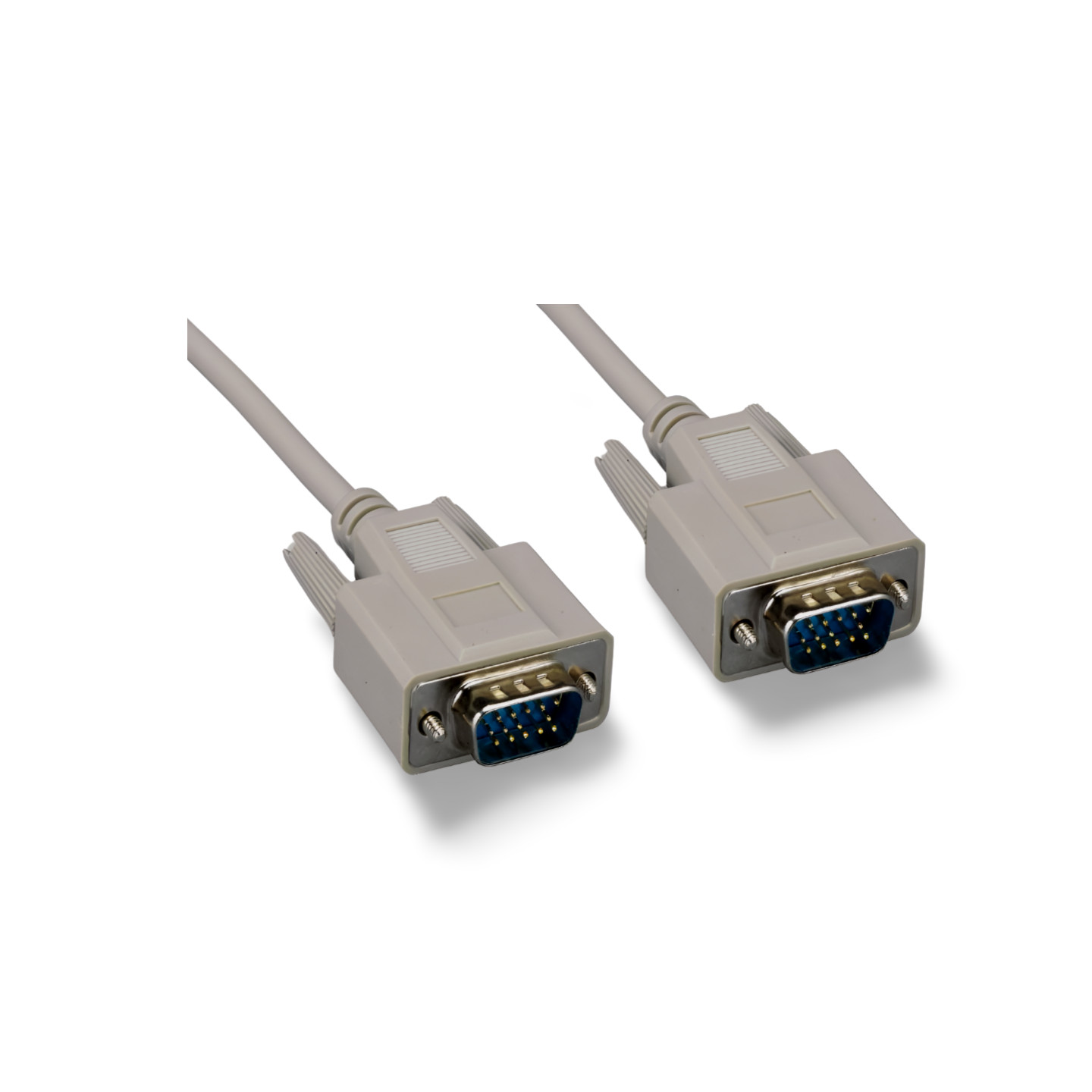 3ft VGA Cable HD15 Male to Male - Beige