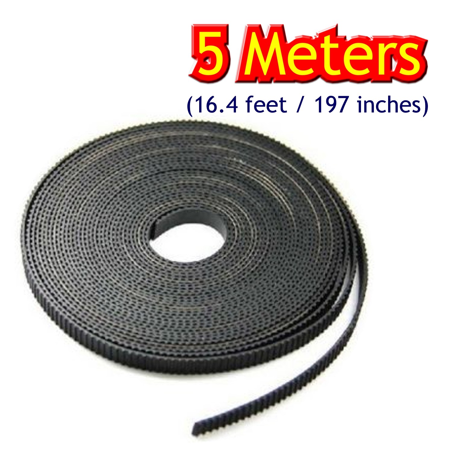 GT2 Timing Belt 6mm 3d Printer RepRap Alunar Anet Creality Tronxy CNC 5M/10M