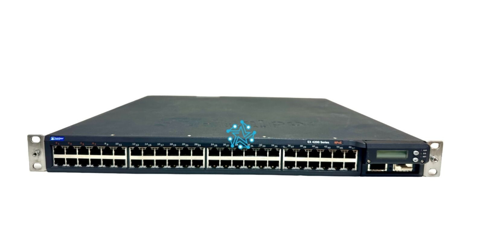 Juniper EX4200-48T 8PoE 48-Port Gigabit Switch -Dual Power