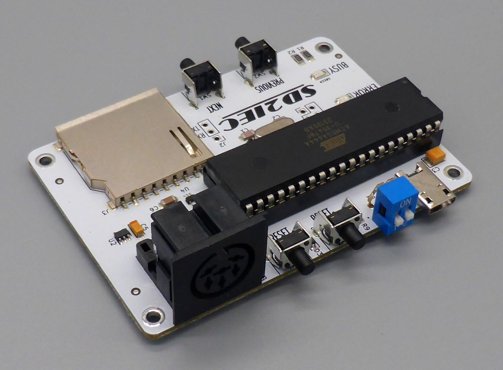 SD2IEC for Commodore (C64, C128, C128D, VIC-20, C16, C116, PLUS4, SX64)