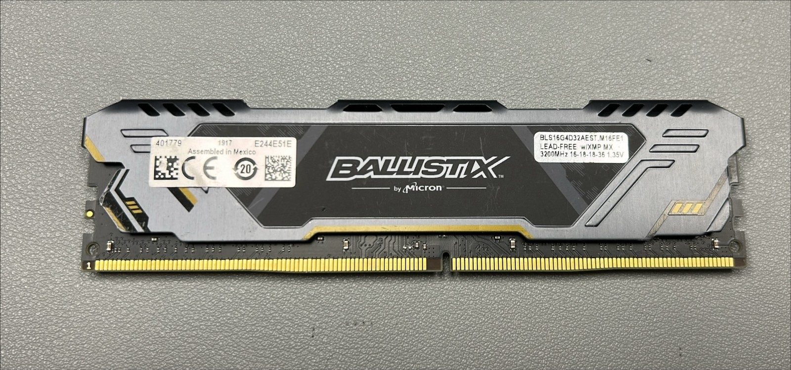Crucial Ballistix Sport AT 16GB (1x16GB) DDR4 RAM 3200MHz Desktop Memory Module