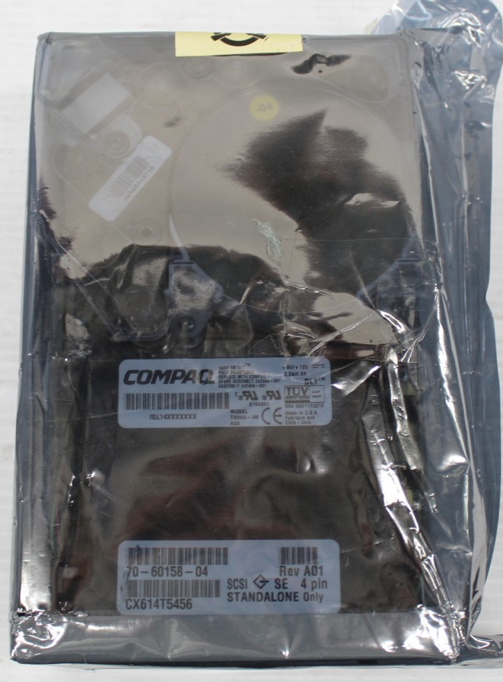 NEW Compaq Quantum TH3AA 15/30GB SCSI DLT Tape Drive 70-60158-04