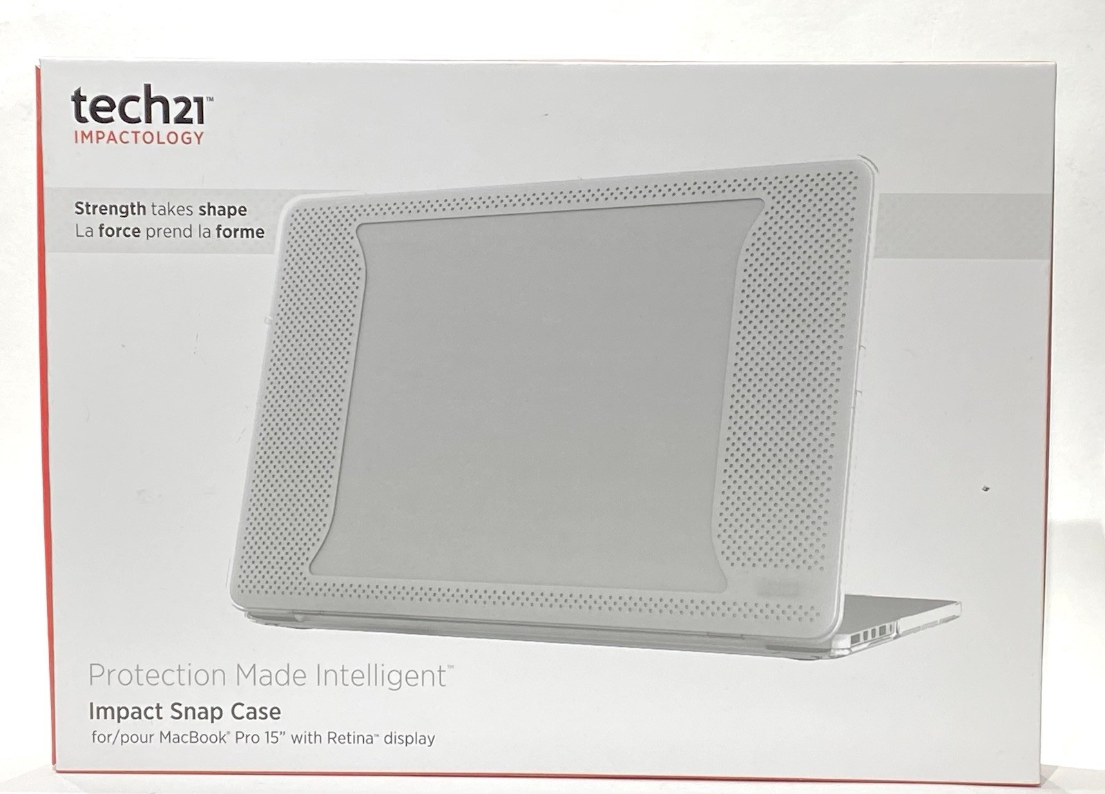 Tech21 Impact Snap Case Apple MacBook Pro 15-inch with Retina Display Clear