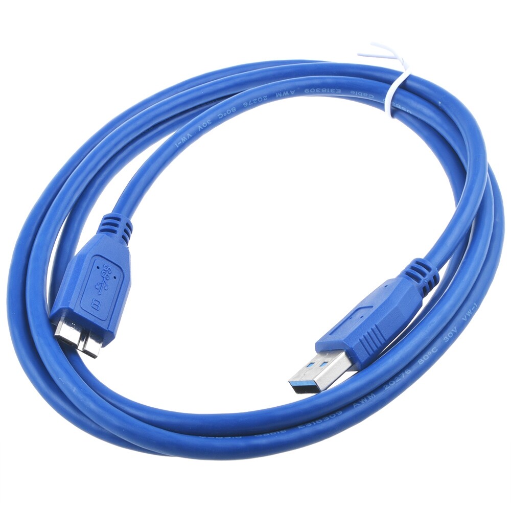 5ft USB PC Charger Data SYNC Cable for WD My Passport Ultra WDBMWV0020BBK NECS