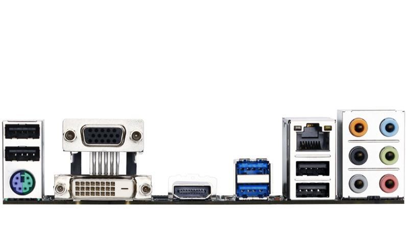 OEM I/O Shield For GIGABYTE GA-B85M-Game Plus Back plate rear baffle