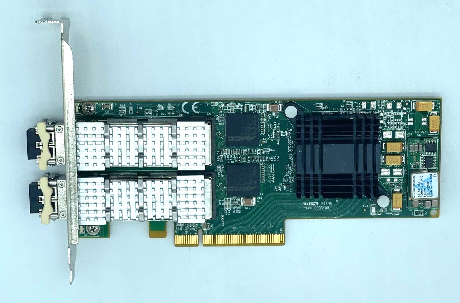 SILICOM PE10G2I-SR DUAL-PORT 10GBe PCI-E ETHERNET SERVER ADAPTER
