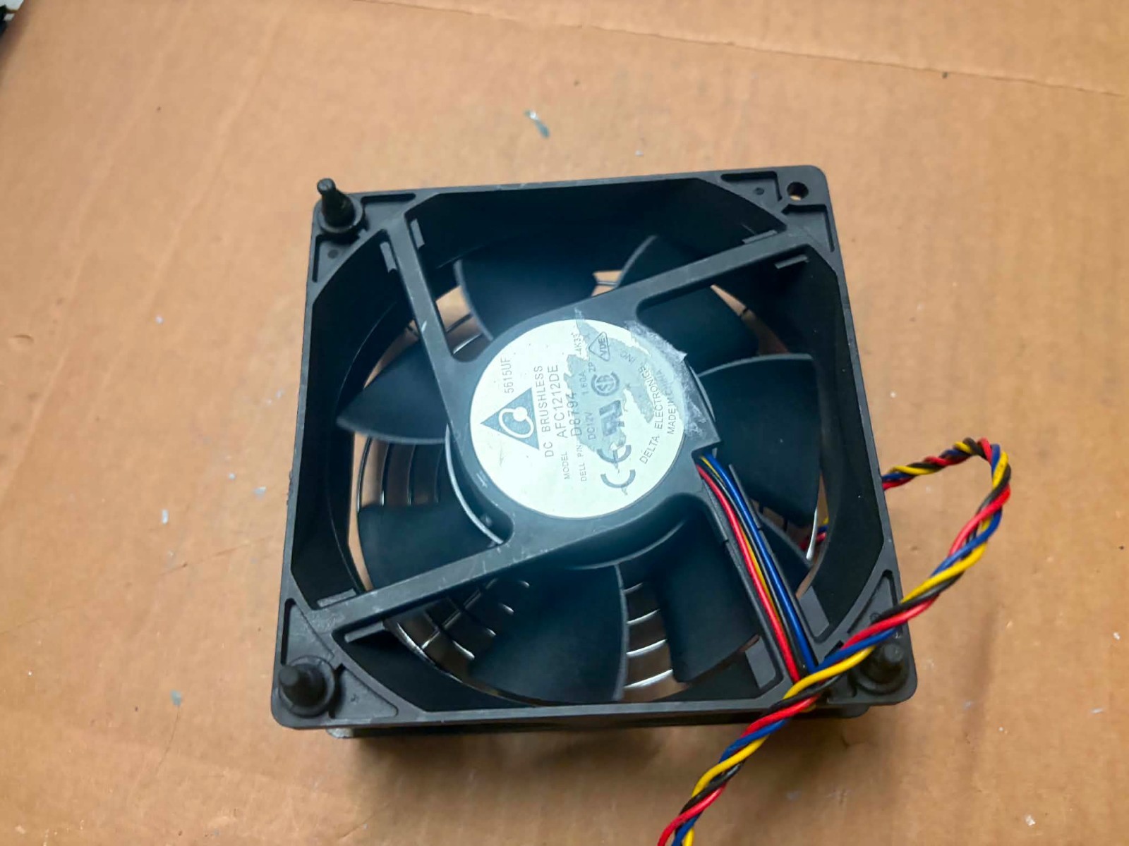 OEM Dell D8794 120mm 120x38mm Cooling Fan AFC1212DE Precision 390 690