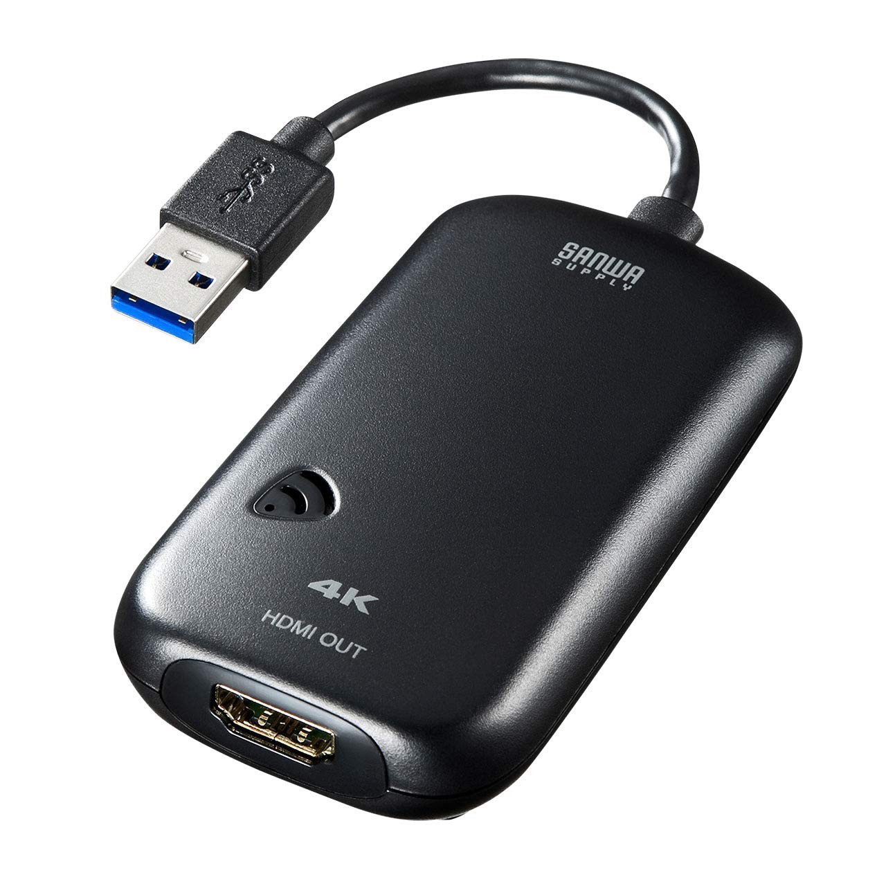 Sanwa Supply USB 3.0-HDMI Display Adapter 4K USB A Connector USB-CVU3HD2 NEW