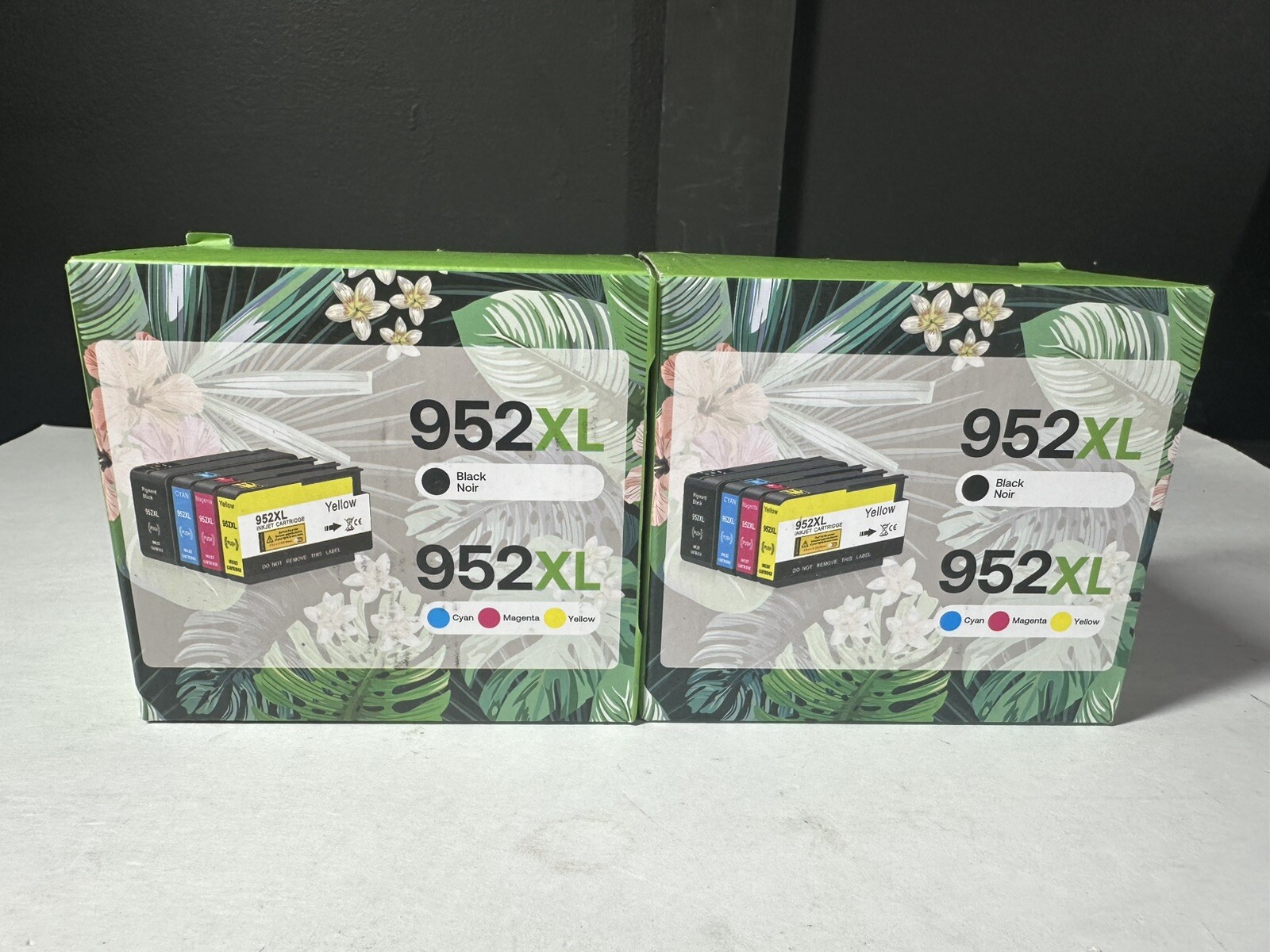 Lot of 2 HP 952XL Ink Cartridge Combo Sets Black, Cyan, Magenta, Yellow New
