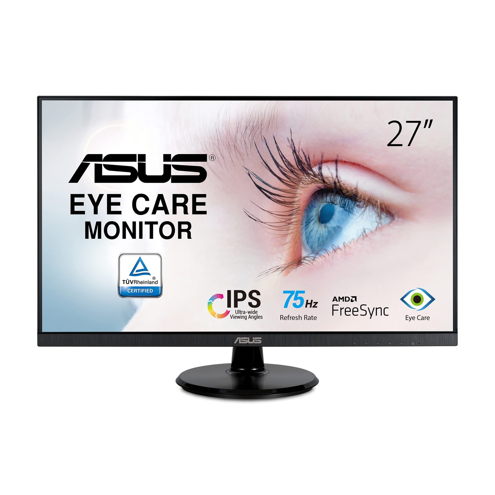 Computer Monitor 27 Inch 1080P HDMI DisplayPort VGA Speaker ASUS VA27DQ
