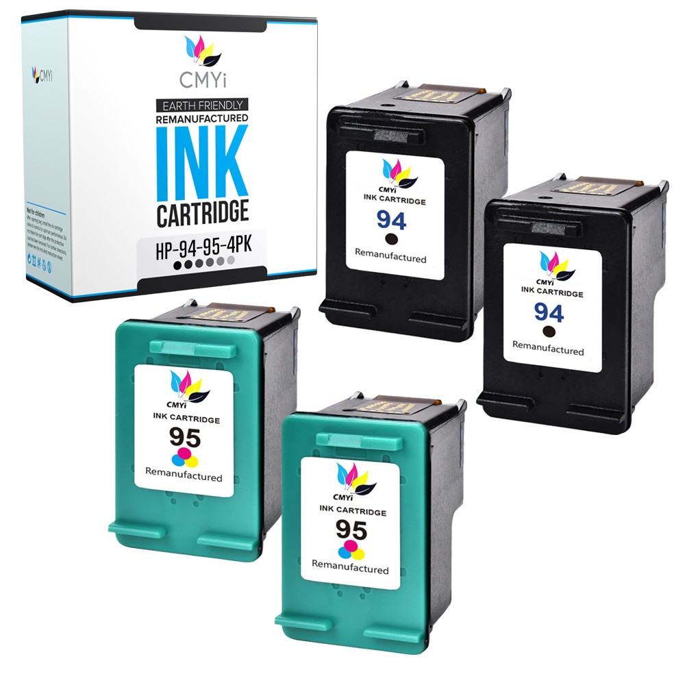 CMYi 4X Compatible Printer Ink 94 95 for HP OfficeJet 6213 6215 7210 7310 7408