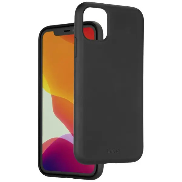 Hama 138187 Backcover for Apple iPhone 11 Black Shockproof 00 Mobile Phone