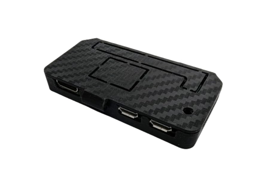 Raspberry Pi Zero and Orange 2W, Case – Compact, Carbon Fiber Look