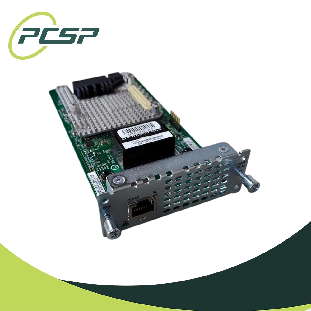 New Open Box Cisco NIM-1MFT-T1/E1 1-Port T1/E1 Module