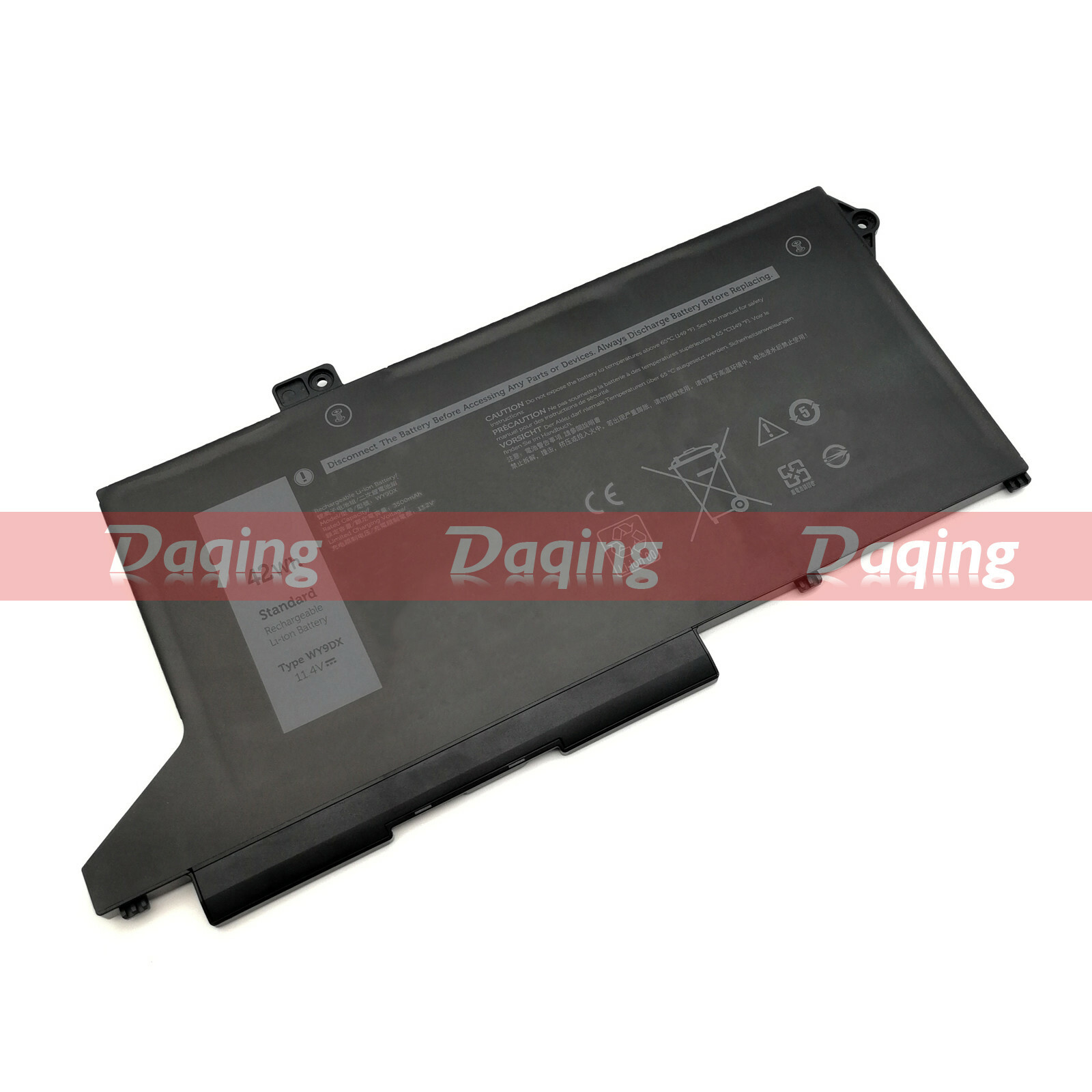 New 0WK3F1 005R42 WY9DX Laptop 3Cell Battery for Dell Latitude 5420 5520 42Wh