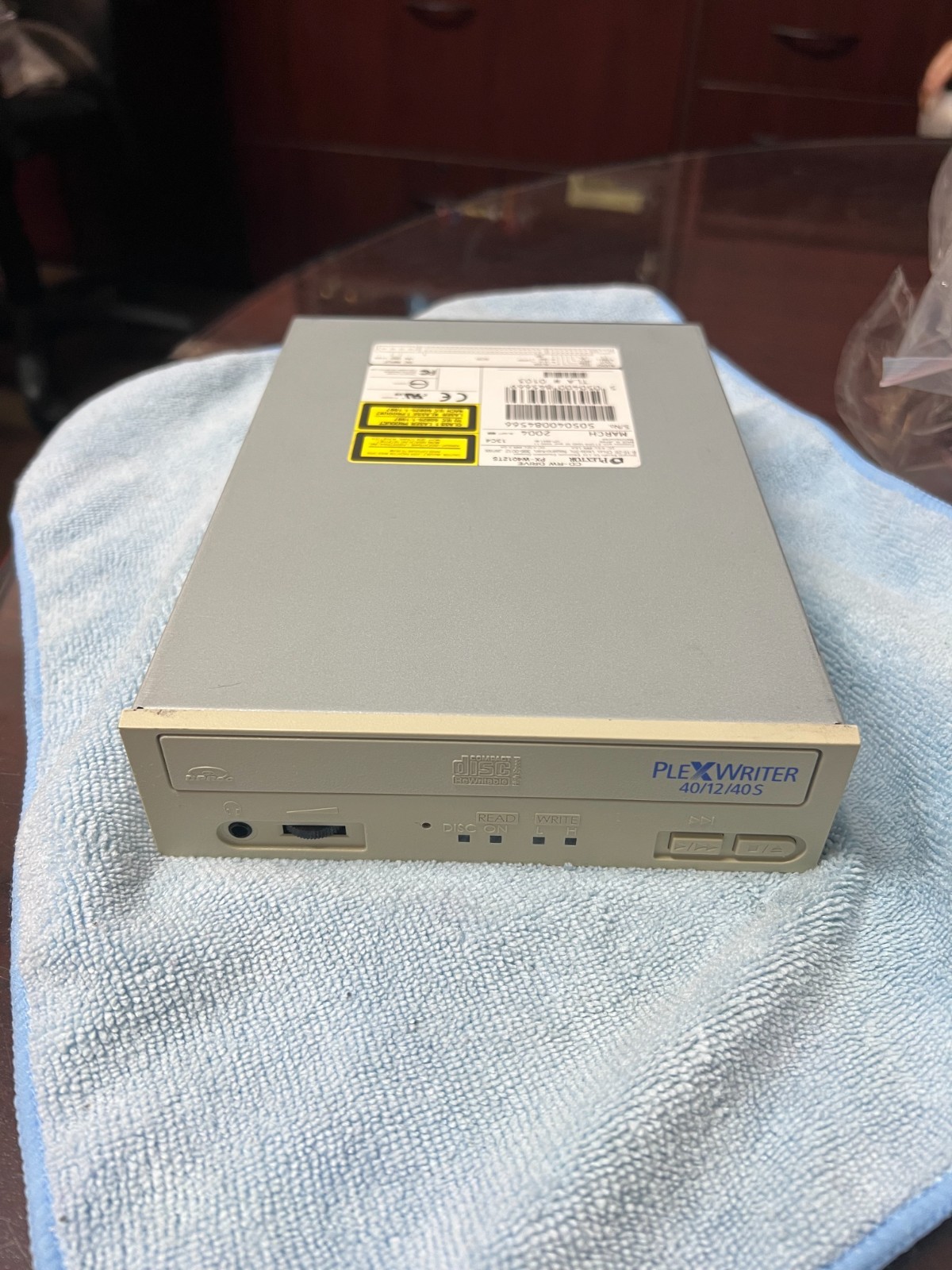 Plextor PX-W4012TS CD-RW Drive 40/12/40S CD-RW