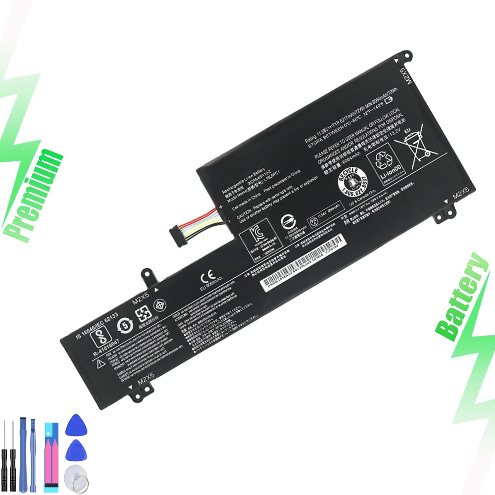 New L16C6PC1 L16M6PC1 72Wh Battery for Lenovo Yoga 720-15IKB 5B10M53745