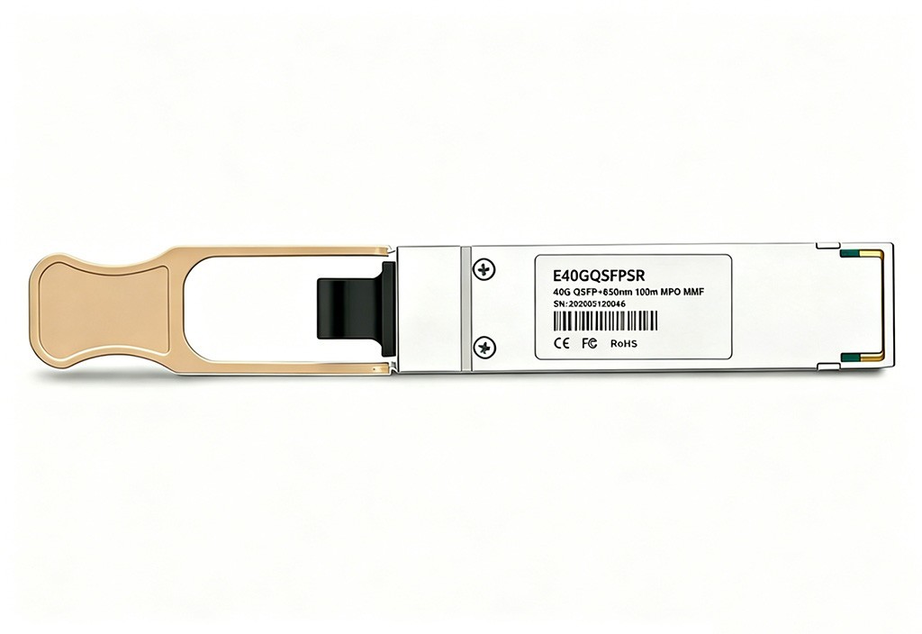 E40GQSFPSR Intel Compatible 40GB SR4 QSFP+ 850nm 100m Transceiver