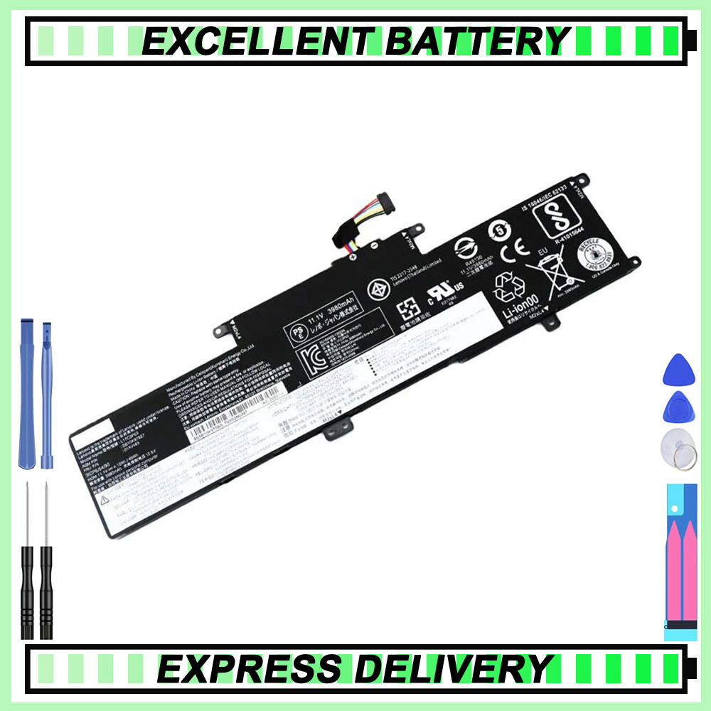 L17C3P53 Battery for Lenovo ThinkPad L17L3P53 L17M3P55 01AV481 01AV482 01AV483