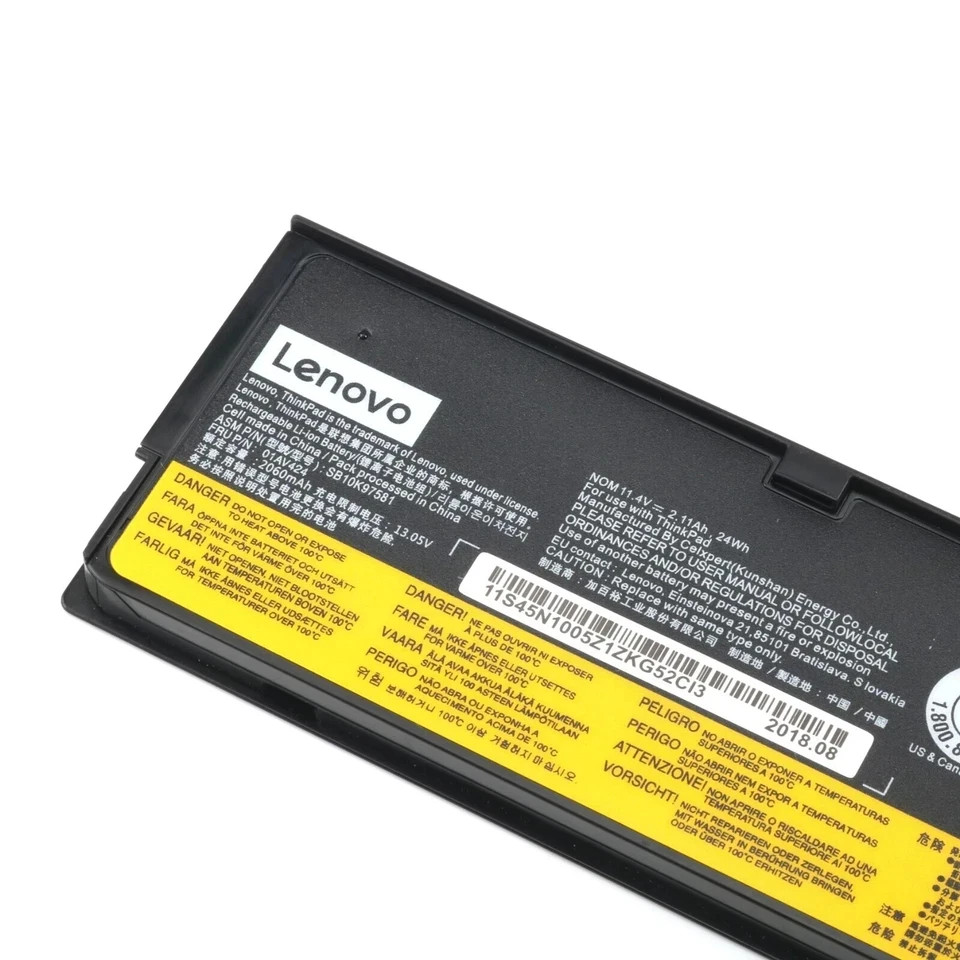 New Genuine 24Wh 01AV424 Battery for Lenovo Thinkpad T470 T480 T570 T580 01AV422