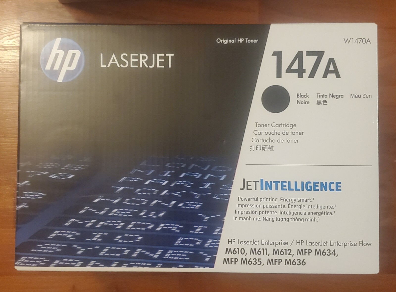 HP 147A Black LaserJet Toner Cartridge (W1470A) sealed