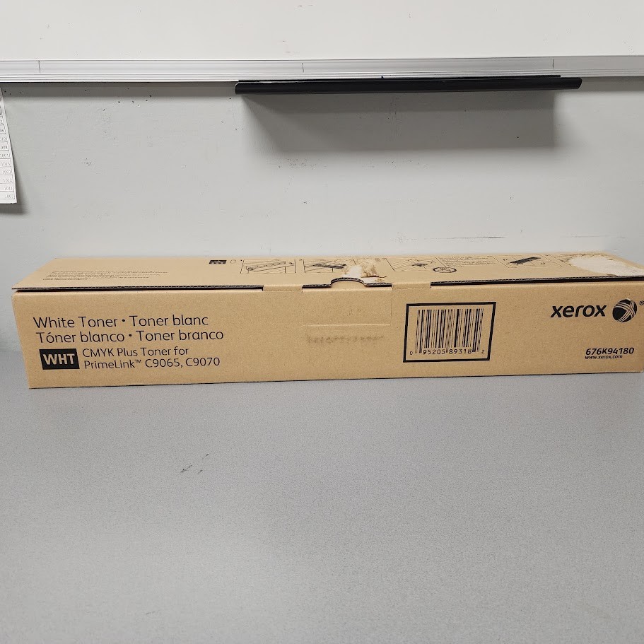 Xerox 676K94180 White CMYK Plus Toner PrimeLink C9065 C9070 NEW