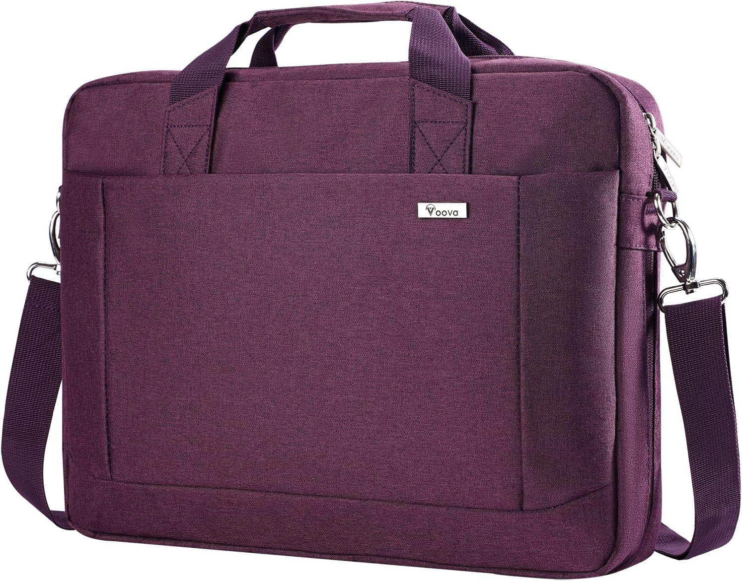 17.3" Laptop Bag,Computer Bag,Macbook Bag,Laptop Messenger Bag w/ Removable Stra