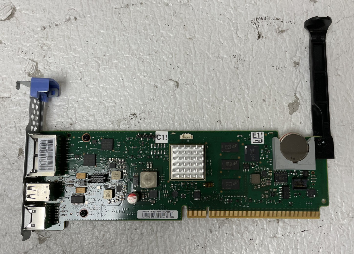 IBM 01DH043 Power 9 2DEA Service Processor Card
