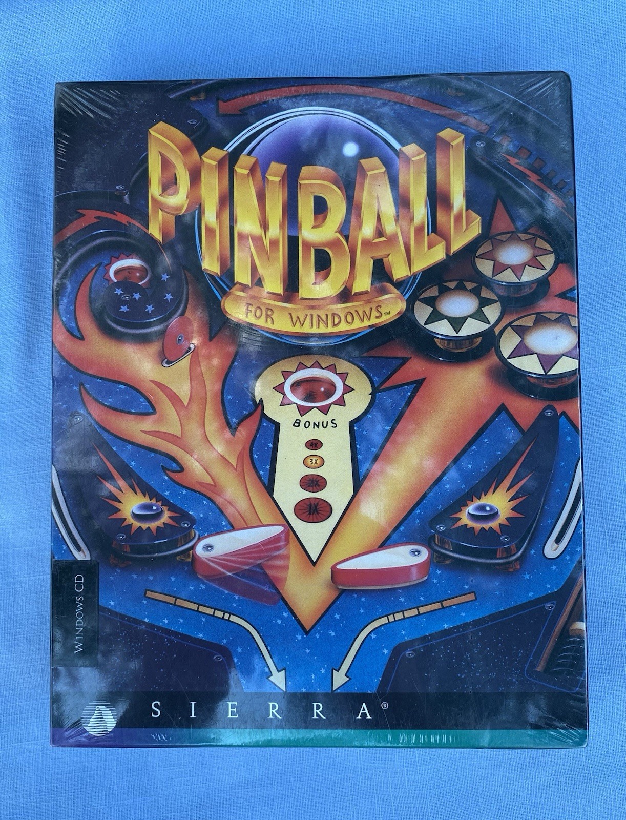 Pinball for Windows CD Take A Break 8 Games sealed 1995 Sierra new old stock