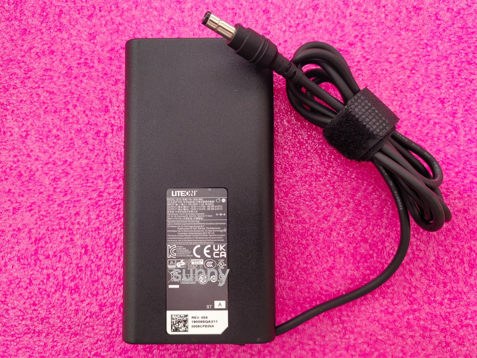 For Gateway MT6221j 2300XL Laptop 19.0V 4.74A PA-1900-88Q 90W AC Adapter Genuine